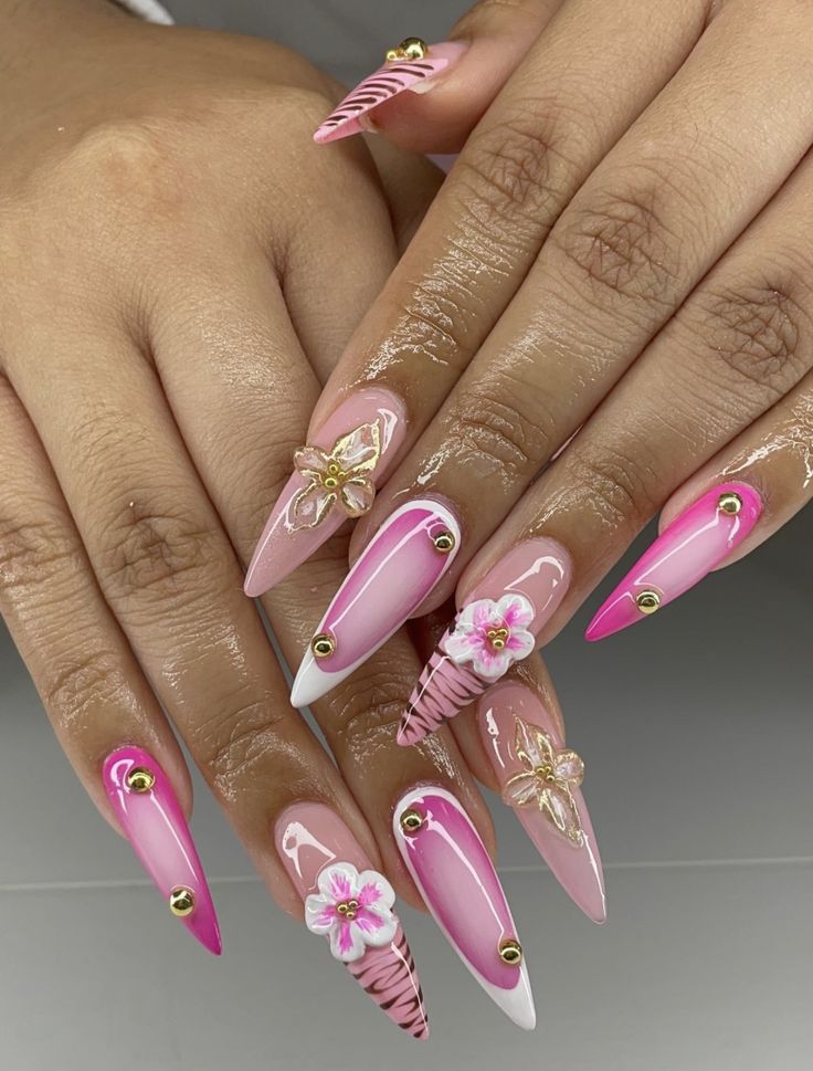 Md Nails, Nails Australia, Stilleto Nails Designs, Summer Nail Ideas, Acrylic Toe Nails, Wow Nails, Gel Nails Diy, Colored Acrylic Nails, Girly Acrylic Nails