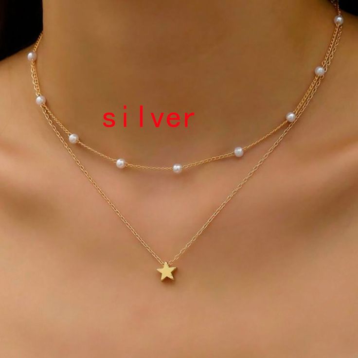 Occasion : Party Compatibility : All Compatible Pendant Size : 45cm Shape\pattern : HEART Model Number : YR-5043 YR-5044 Material : Metal Chain Type : O-chain Style : TRENDY Necklace Type : Pendant Necklaces Gender : Women Metals Type : Copper Alloy Brand Name : HGYBTF Fine or Fashion : fashion Item Type : NECKLACES jewelry sets : necklace for female gold neckalace : valintines day gift Item Description Welcome:Looking for the Fashion Jewelry Dropshipping and Wholesale Seller. Win the Future Tog Silver Delicate Chain Charm Necklace For Party, Silver Charm Necklace With Delicate Chain For Party, Dainty Silver Charm Necklaces For Parties, Trendy White Charm Necklaces For Parties, Trendy Alloy Charm Necklace For Party, Silver Pendant Layered Necklace, Silver Layered Pendant Necklace, Trendy Silver Necklaces For Birthday, Silver Alloy Pendant Layered Necklace