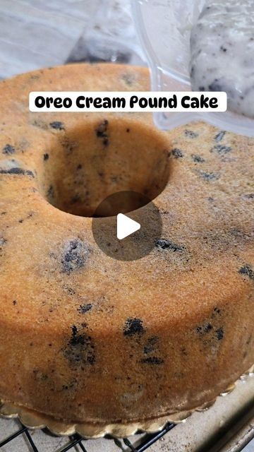 a cake sitting on top of a cooling rack