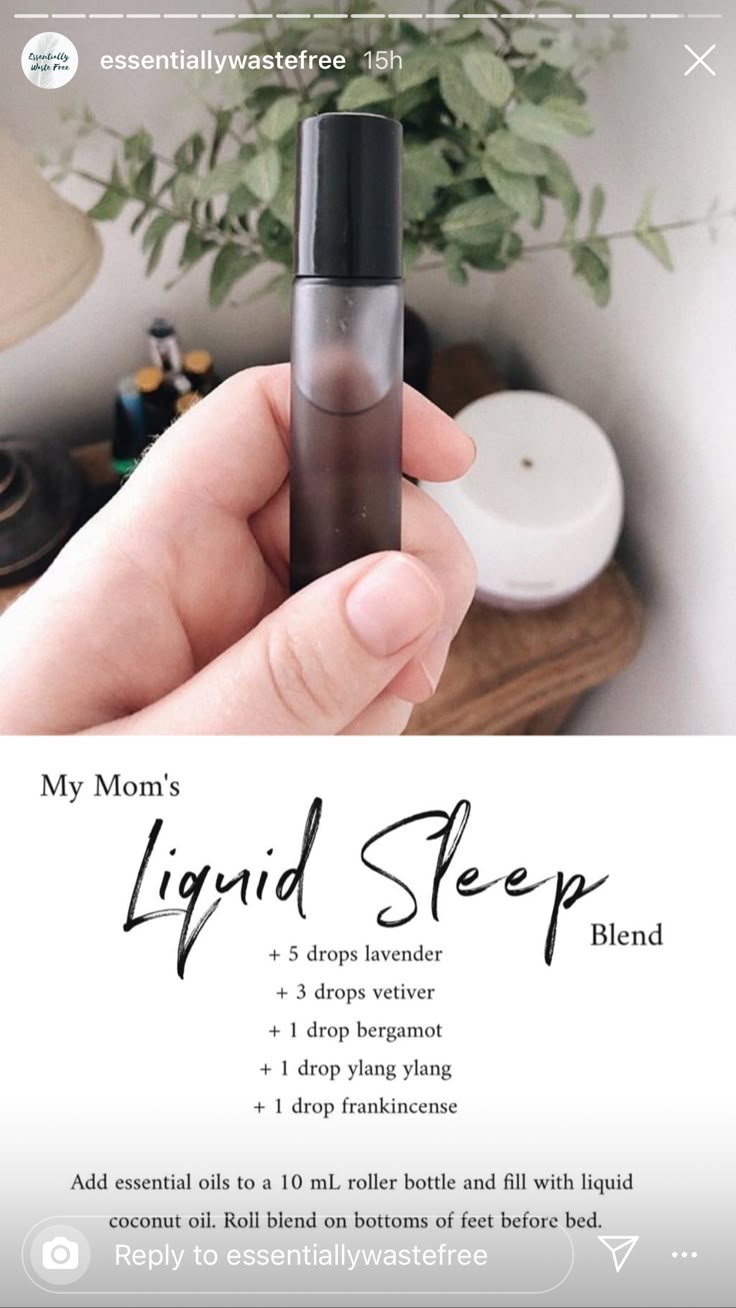 Oil Roller Bottle Recipes, Liquid Sleep, Lilin Aroma, Essential Oil Roller Bottle Recipes, Essential Oil Perfumes Recipes, Roller Bottle Recipes, Essential Oil Combinations, Doterra Essential Oils Recipes, Essential Oil Diffuser Blends Recipes