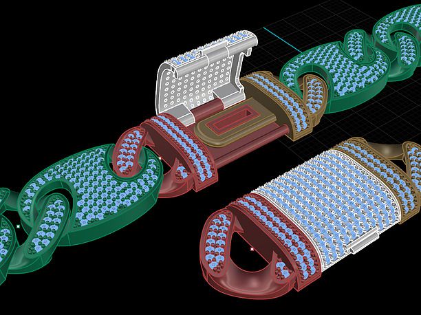 Clasp 3D Print Models | CGTrader Mechanical Engineering Design, 3d Jewelry, Print Models, Matrix, 3d Printing, Gold Jewelry, Jewelry Design, Jewelry Making, Pendant