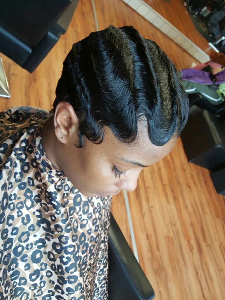 Fingerwaves Long Hair, Short Fingerwave Styles, Fingerwaves Short Hair Black, Fingerwaves Short Hair, Fingerwaves Short Hair Black Pixie Cuts, Uni Hairstyles, Finger Waves Natural Hair, Spikes Hair, Hairstyle Ideas For Short Hair