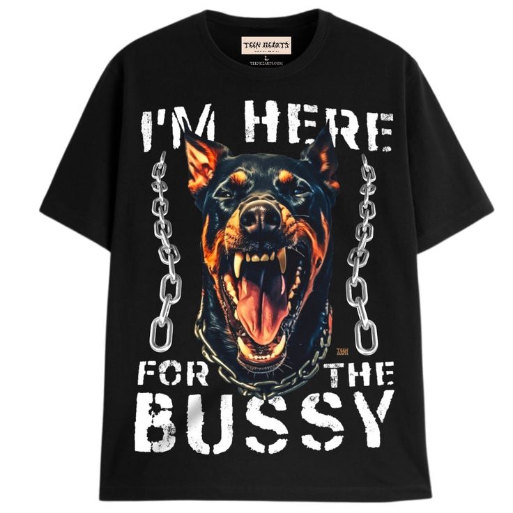 THE BUSSY T-Shirts DTG Small BLACK Edgy T-shirt With Funny Print For Streetwear, Edgy Funny Print T-shirt For Streetwear, Cursed T Shirts, Silly Clothes, Silly Shirt, Funky Shirts, Weird Shirts, Funny Outfits, Young T