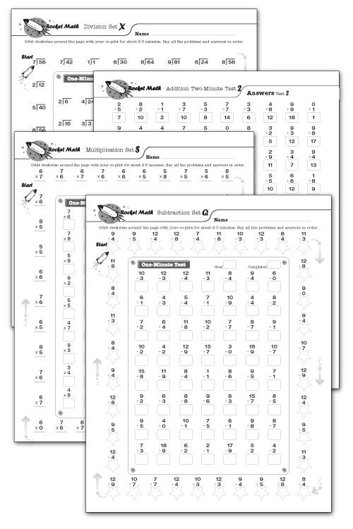 three printable worksheets with numbers and arrows