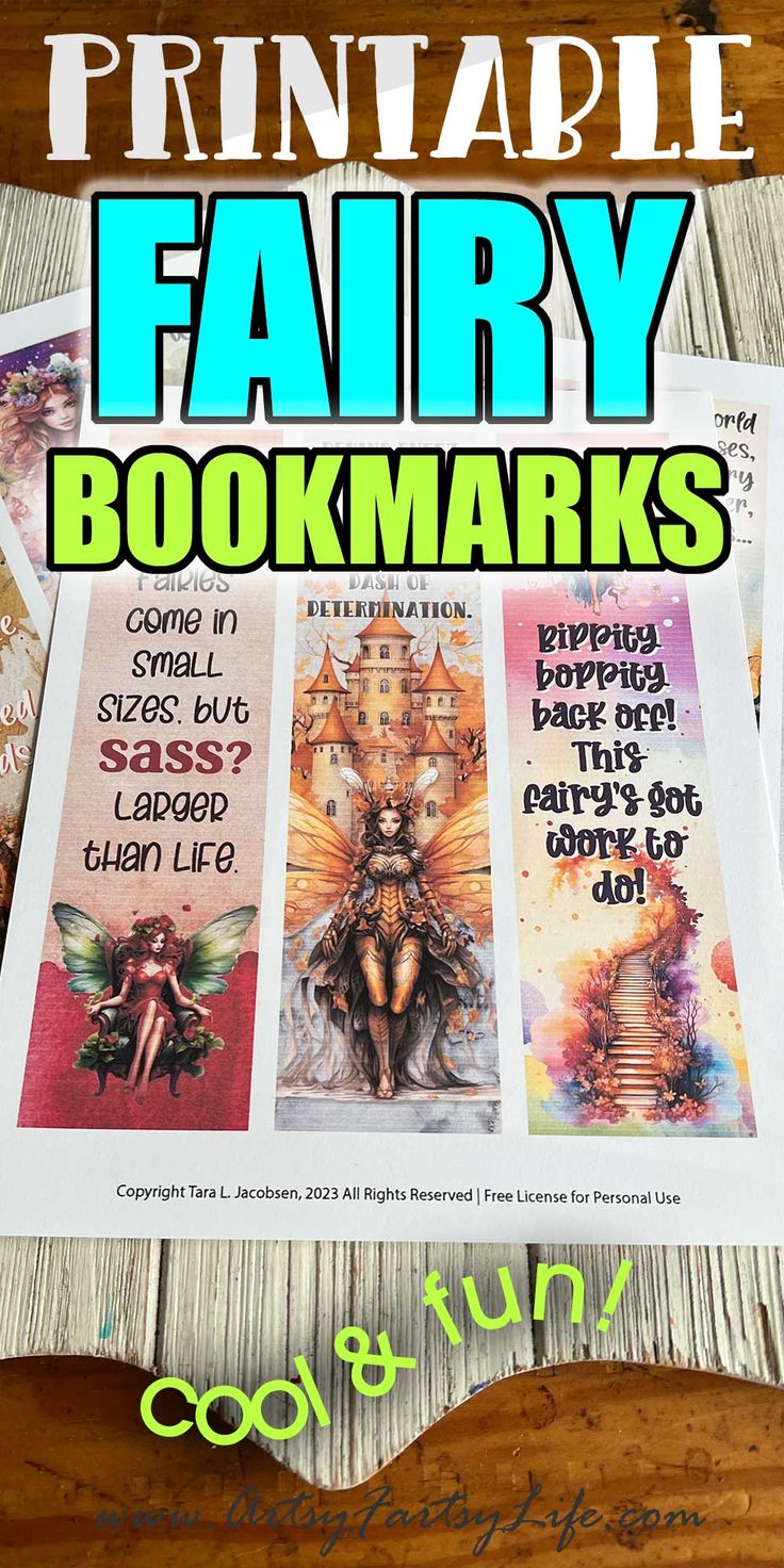 free printable fairy bookmarks Bookmark Ideas Creative, Bookmark Aesthetic, Fairy Printable, Cool Bookmarks, Free Printable Bookmarks, Mushroom Cottage, Vintage Bookmarks, Fairy Images, Pretty Printables