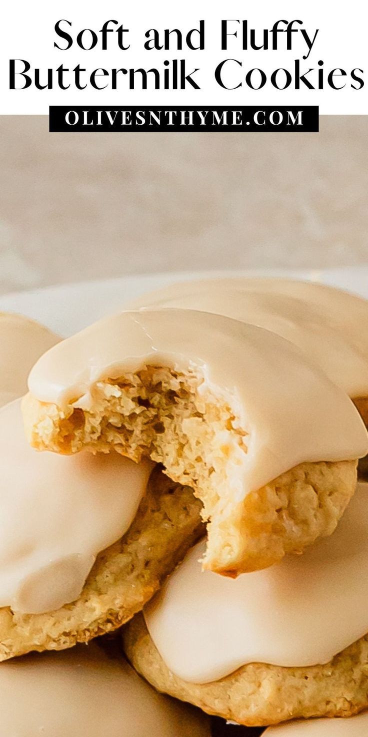 a white plate topped with cookies covered in frosting