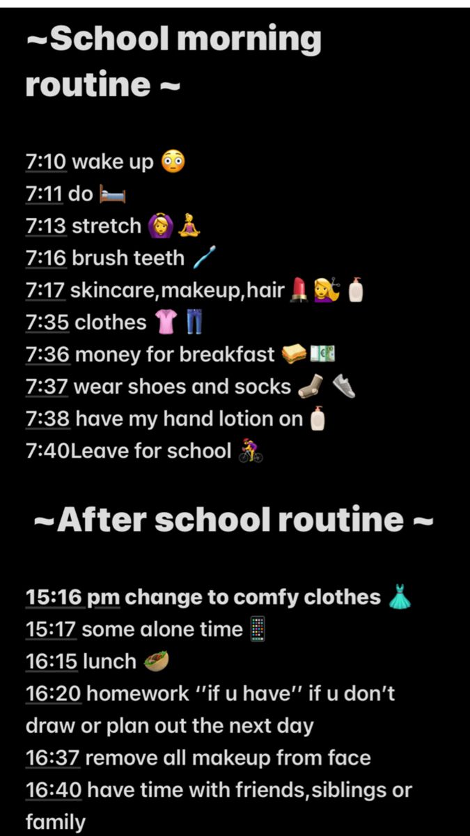 Morning School Routine, Routine After School, Morning School, Karate Kata, After School Routine, School Routine, Glow Up Tips, Night Routine, Hand Lotion