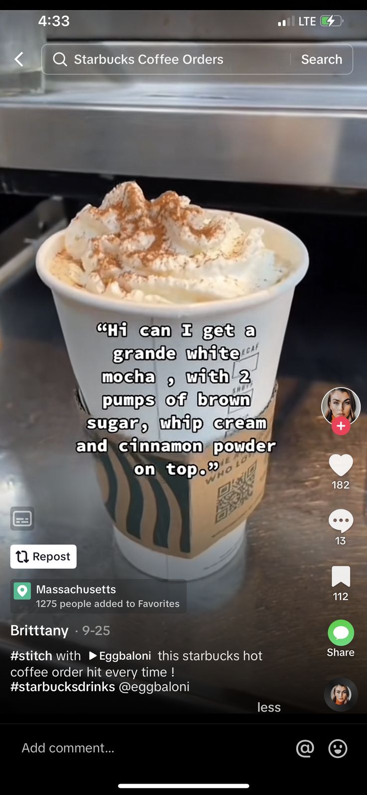 a cup of ice cream sitting on top of a counter