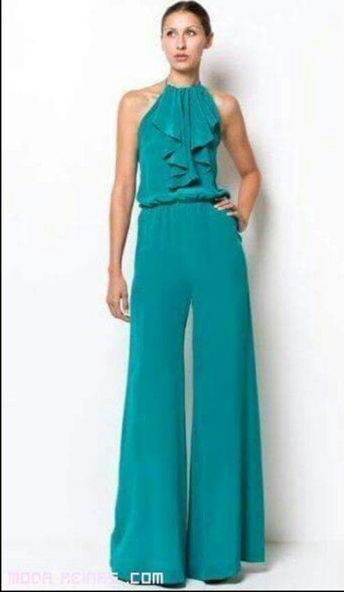 Modelo de bragas Pants Outfit Dressy, Dressy Pant Suits, Long Sleeve Evening Gowns, Suits Clothing, Dressy Pants, Wideleg Pants, Jumpsuit Outfit, Dressy Outfits, Elegant Outfit