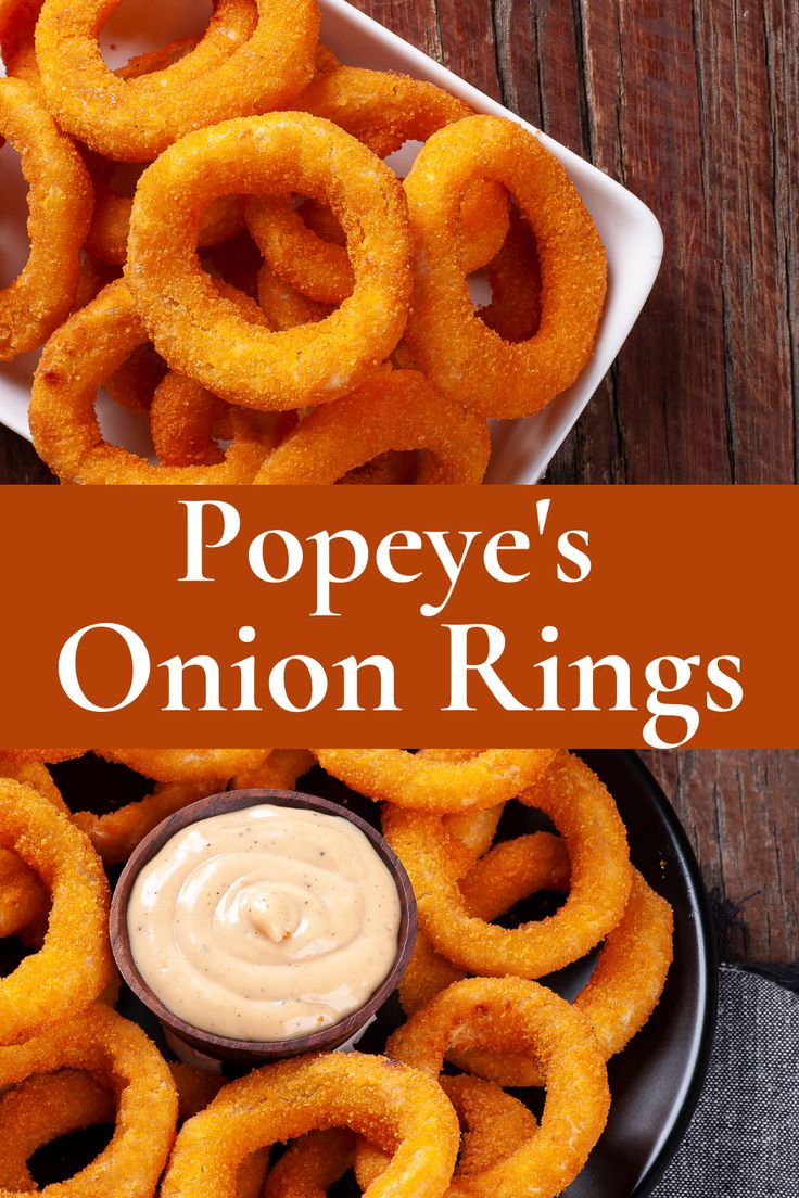 Popeye's Onion Rings Whataburger Onion Rings Recipe, Popeyes Onion Rings Recipe, A&w Onion Rings Recipe, Onion Rings Recipe Easy Fried, Onion Ring Batter Easy, Best Onion Rings Recipe, Onion Ring Batter Recipe, Easy Onion Rings Recipe, Onion Ring Recipes