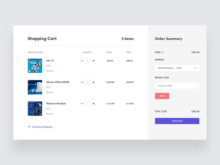 a screenshot of the shopping cart section in magemart's shopify store