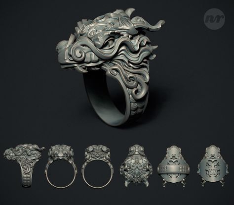 ArtStation - Dragon Ring, Nacho Riesco Gostanza Organic Jewelry Design, 3d Jewelry, Jewerly Designs, Mens Rings Fashion, Dragon Ring, Organic Jewelry, Jewelry Men, Dragon Jewelry, Men's Rings