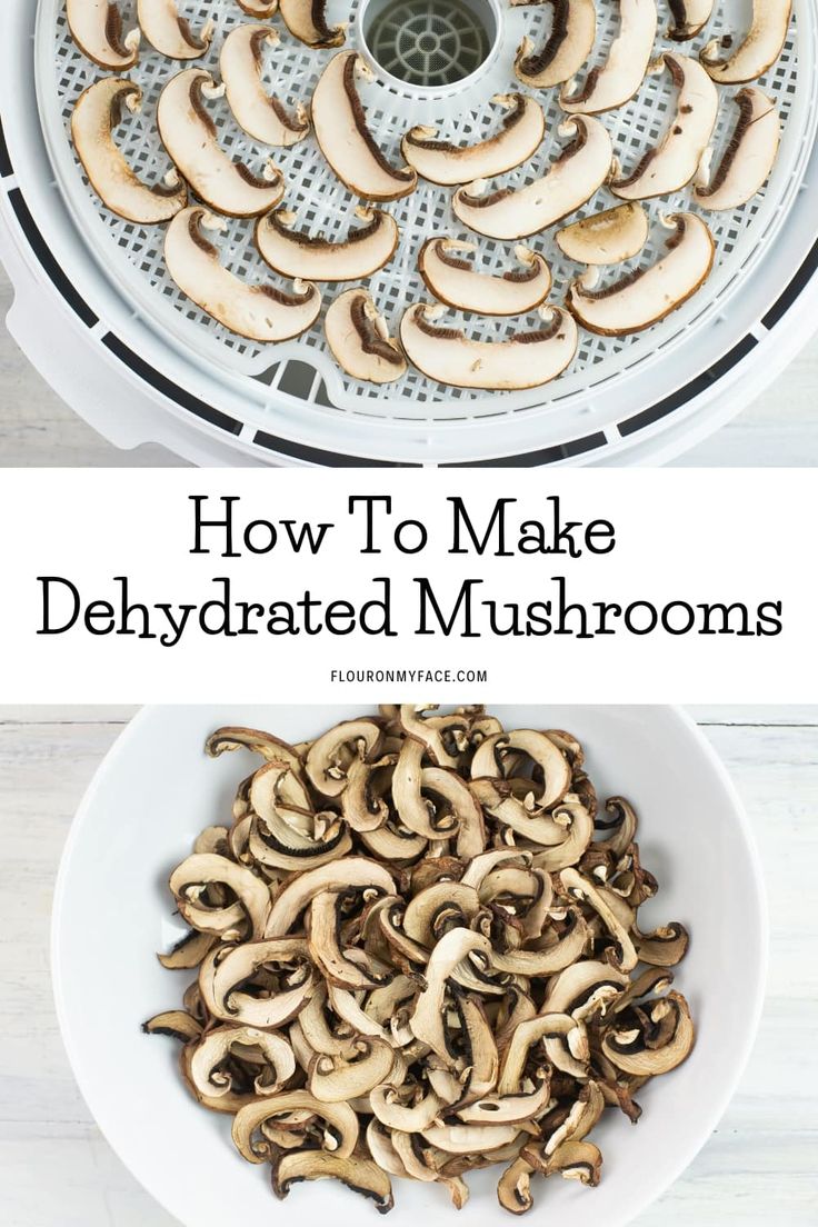 how to make dehydrated mushrooms in the air fryer