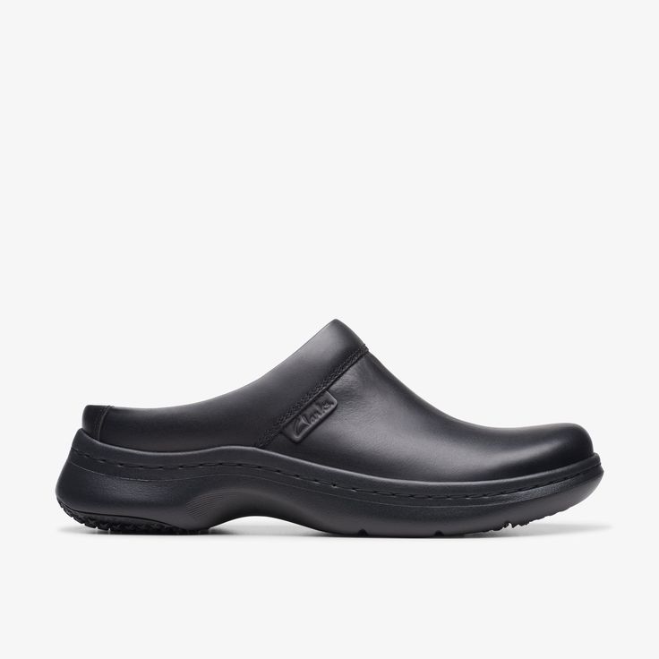 Shop Women ClarksPro Clog Black Leather Shoes at Clarks US. Explore the latest trends with our range of shoes for Women online now. Modern Clogs With Cushioned Footbed For Work, Casual Fade-resistant Clogs For Workwear, Slip-resistant Slip-on Clogs For Work, Slip-on Slip-resistant Work Clogs, Slip-resistant Closed Toe Clogs For Workwear, Comfortable Slip-resistant Clogs For Work, Fade-resistant Slip-on Clogs For Workwear, Waterproof Closed Toe Clogs For Work, Modern Synthetic Clogs For Work