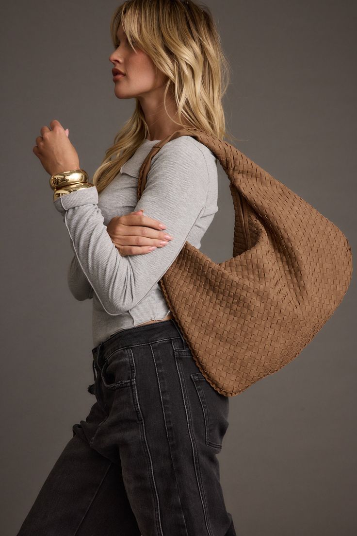 Now introducing Faye Mocha, based on the best selling Faye Bag we’ve kept the hobo style silhouette, now in a dreamy mocha suede material. Not only functional but chic AF, the Faye Mocha Suede Hobo is a finishing touch to boho inspired and everyday looks. **ALL ACCESSORIES ARE FINAL SALE** Trendy Hobo Bag For Everyday Use, Chic Brown Hobo Bag For Everyday, Trendy Hobo Bag For On-the-go, Brown Double Handle Hobo Bag For Fall, Taupe Hobo Bag Satchel Style, Everyday Taupe Hobo Satchel Bag, Fall Brown Hobo Bag, Brown Tote Baguette Bag For Fall, Trendy Fall Hobo Shoulder Bag