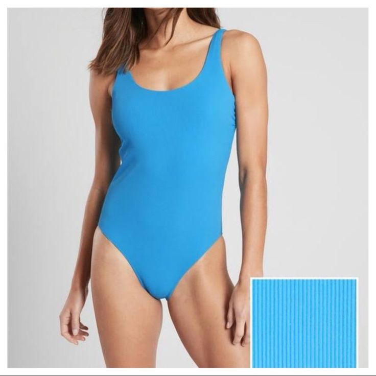 Athleta Scoop One Piece Xsp Blue Purchased For My Mom But Is Too Big On Her Womens Swim, One Piece Swimsuit, Color Blue, One Piece, Customer Support, Full Service, Women Shopping, Blue, Color