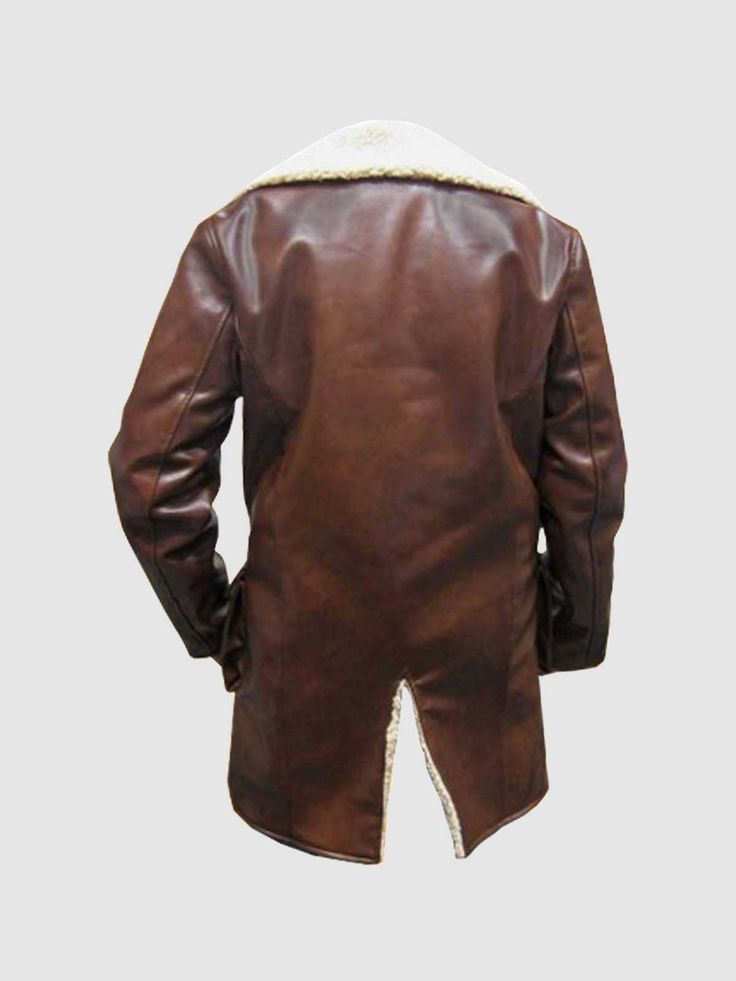 Gentlemen who love the subtle and sober look can wear this brown beauty with a pair of dress pants and a plain black shirt or a turtleneck sweater. This is a classic elegant attire for all the professional men out there who like to keep it simple yet charming. Make your next outing exciting with this buttoned coat. Our highly skilled team has done an amazing job in crafting this masterpiece that will last a lifetime. Immaculately stitched, this jacket stands above the rest in terms of quality an Slim Fit Brown Outerwear For Work, Brown Slim Fit Outerwear For Work, Semi-formal Fitted Brown Outerwear, Classic Brown Outerwear For Semi-formal Occasions, Brown Winter Outerwear For Semi-formal Occasions, Semi-formal Brown Winter Outerwear, Brown Semi-formal Winter Outerwear, Classic Fitted Vintage Brown Outerwear, Masculine Brown Outerwear For Business