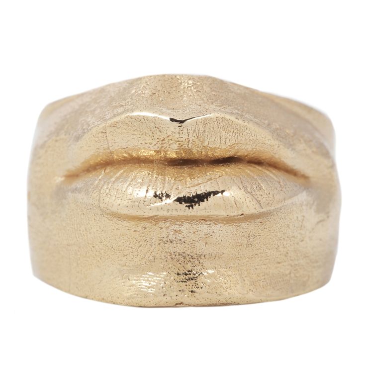 Lips from which to speak your truths. Handmade in 14k solid gold or sterling silver by Ioanna Eleftheriou in her Athens, Greece Studio. Middle Lip Ring, Lips Ring, Lips Jewelry, Faux Lip Ring, Wax Carved Ring Silver Greek Signet, Lip Jewelry, Lip Ring, Ring Finger, Solid Gold