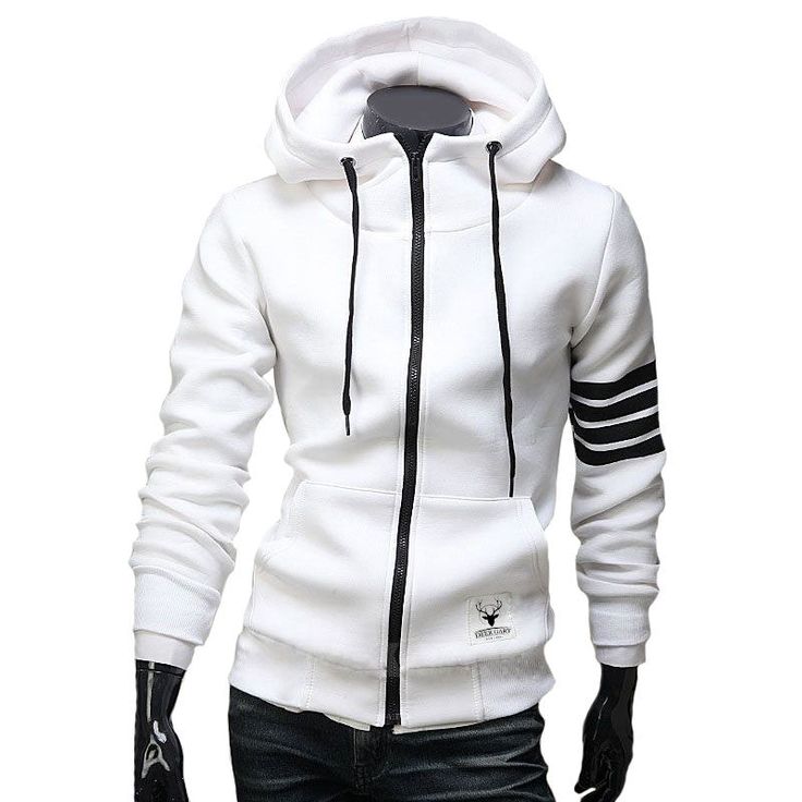 Clothing Length: RegularClosure Type: ZipperHooded: YesCollar: StandSleeve Length: FullSleeve Style: RegularType: SlimMaterial: Cotton, PolyesterThickness: Standard SKU: 376436 Sweatshirts Men, Hoodie Fabric, Men Hoodies, Leisure Suit, Woman Clothes, Men Sweatshirt, Striped Hoodie, Fashion Woman, Woman Fashion