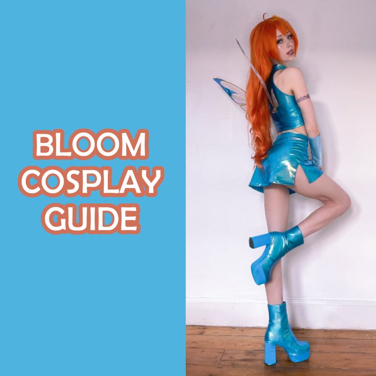 Bloom Outfit Ideas, Bloom Cosplay Winx, Bloom Winx Club Makeup, Winx Bloom Costume, Bloom Halloween Costume, Winx Club Bloom Outfits, Bloom Winx Club Outfits, Bloom Winx Club Costume, Winx Club Costumes