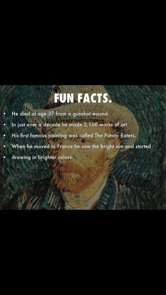 an image of a man with a hat on his head and the words fun fact