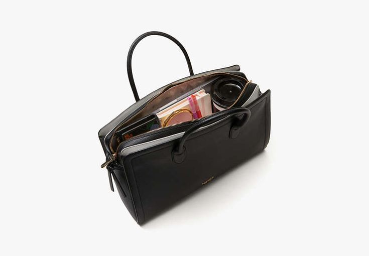 Reasons to love our Knott pebbled leather commuter bag: It's sleek. Functional. Spacious. Stylish... Truth is we could rave about it all day. | Kate Spade Knott Commuter Bag, Black Kate Spade Knott, Kate Spade Laptop Bag, Womens Work Bag, Commuter Bag, Work Bag, Work Bags, Kate Spade Bag, Kate Spade New York, Laptop Bag