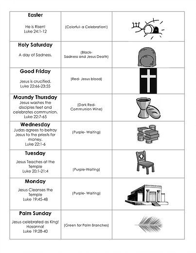 the worksheet for easter is shown in black and white, with pictures of different things