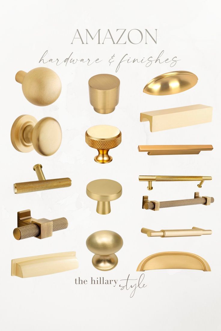 an assortment of handles and knobs from the library of elegance's new catalog