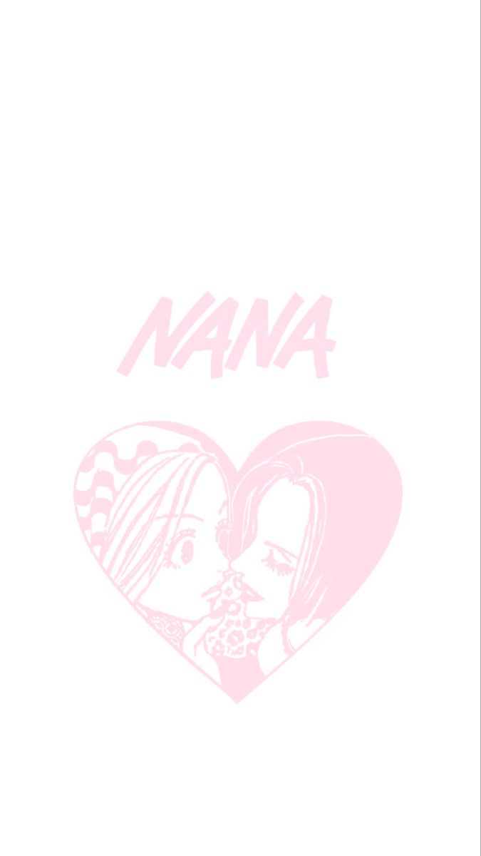 two girls with their faces in the shape of a heart that says,'nama '