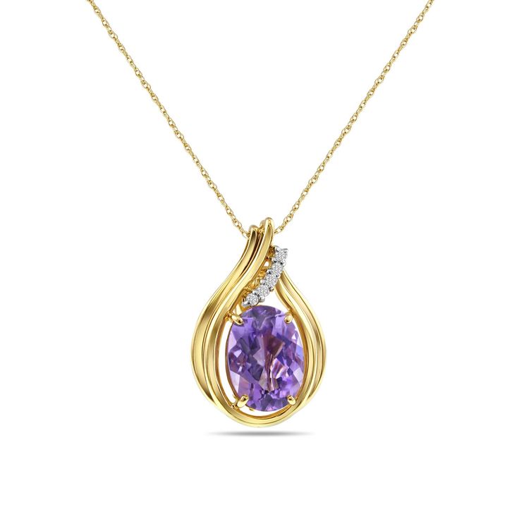 Product Summary Main Stone: Amethyst Diamond Approx Diamond Carat Weight: .10ct Material: 14k Yellow Gold Stone Cut: Oval Weight: 6 Grams Stone Size: 14mm X 10mm Dimensions: 28mm X 18mm With Enhanced Bail Gold Oval Necklace With Accent Stones, Gold Necklaces With Oval Accent Stones, Yellow Gold Oval Necklace With Accent Stones, Gold Oval Necklaces With Accent Stones, Oval Yellow Gold Necklace With Accent Stones, February Gemstone, Necklace With Diamond, Gold Jewellry, Large Necklace