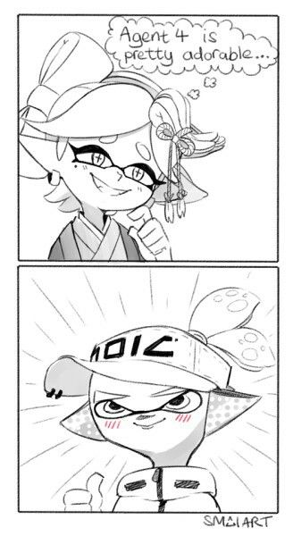 Splatoon 2 Marie, Splatoon Tumblr, Splat Tim, Splatoon Fanart, Squid Sisters, Splatoon Memes, Callie And Marie, Splatoon 2 Art, Splatoon Comics