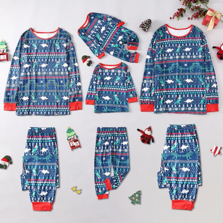 Get together with your loved ones, shut the curtains, get your matching pajamas on, put the fire on and snuggle up together on the sofa.This super comfy set with a beautiful design will add the right touch to your Christmas spirit and stands out in your family/couple Christmas photos! Can be used as sleepwear as well as daily wear - It is great for Christmas time at home, family gatherings, church, holidays, Birthdays, Party Outfits, Play-wear etc.Our pajama sets are made only of high-quality an Matching Winter Loungewear Sets, Matching Loungewear Sets For Winter, Blue Matching Loungewear Sets, Family Matching Christmas Sleepwear Sets, Family Matching Christmas Sleep Sets, Blue Matching Sleepwear Set, Matching Blue Sleepover Sets, Blue Matching Sets For Pajama Party, Cozy Blue Loungewear Set