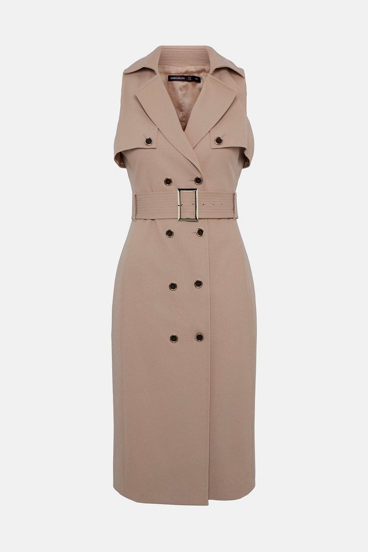 Belted Trench Pencil Dress Pencil Midi Dress, Midi Pencil Dress, Karen Millen, Pencil Dress, Fashion Face, Dress Collection, Click Here, Wrap Dress, Trench Coat