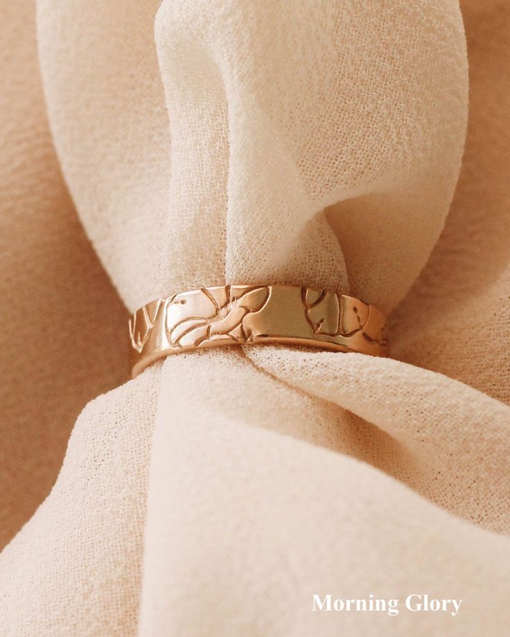 14K Gold Filled Birth Flower Hand Stamped Thick Ring Bands ��— Priscilla Ma Adjustable Gold Flower Ring, Nature-inspired, Adjustable Gold Flower Ring Nature-inspired, Adjustable Gold Flower Ring For Promise, Elegant Adjustable Flower Engraved Ring, Adjustable Gold Engraved Flower Ring, Elegant Adjustable Engraved Flower Ring, Perfect Meaning, September Morning, September Birth Flower