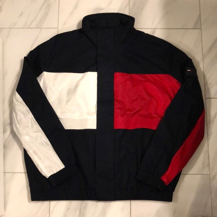 Men’s Tommy Hilfiger Logo Bomber Jacket Price Is Firm At $120. Color: Navy Blue/Red/White Condition: 10/10 New W Tags Tommy Hilfiger Classic Winter Outerwear, Classic Tommy Hilfiger Winter Outerwear, Tommy Hilfiger Classic Long Sleeve Outerwear, Classic Tommy Hilfiger Long Sleeve Outerwear, Tommy Hilfiger Long Sleeve Windbreaker For Fall, Tommy Hilfiger White Long Sleeve Outerwear, Tommy Hilfiger Long Sleeve Windbreaker For Winter, Tommy Hilfiger Long Sleeve Winter Windbreaker, Tommy Hilfiger Winter Windbreaker With Pockets