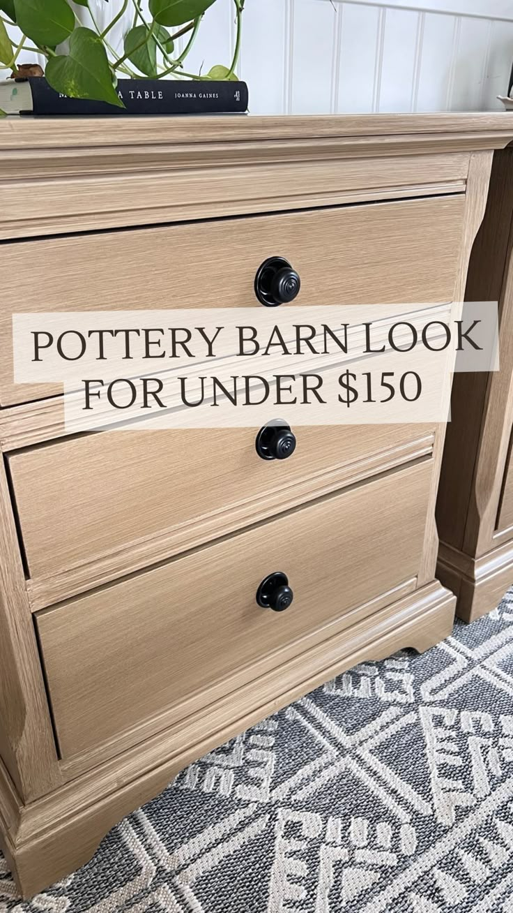 the pottery barn look for under $ 150