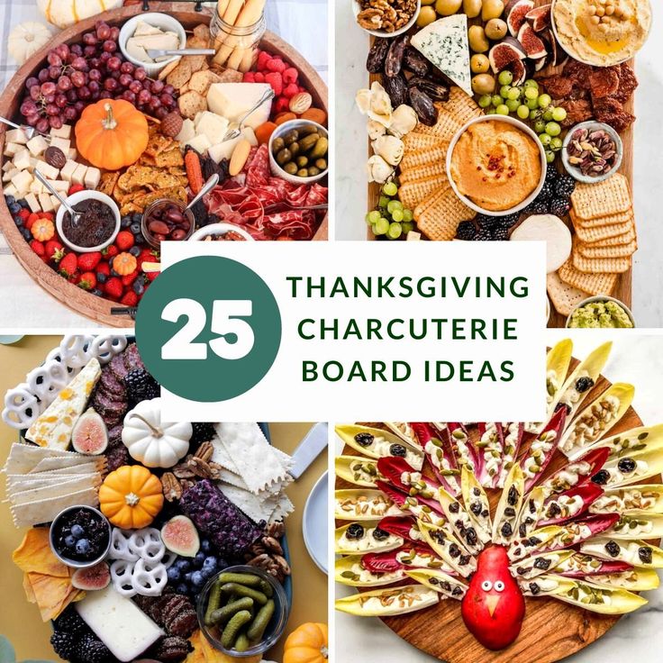 the 25 thanksgiving charcuterie board ideas