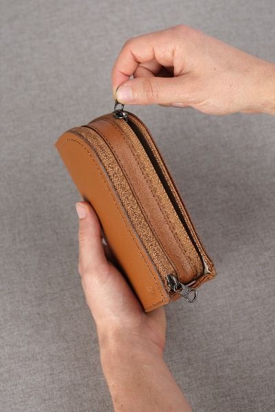 Leather Double Eyeglass Case · Tan by Capra Leather Compact Cases With Removable Pouch For Daily Use, Functional Brown Everyday Cases, Versatile Everyday Rectangular Case, Everyday Portable Rectangular Case, Versatile Rectangular Pencil Case For Daily Use, Versatile Everyday Cases With Case Included, Rectangular Case With Interior Card Slots For Daily Use, Versatile Wallets For Daily Use, Versatile Rectangular Wallet For Daily Use