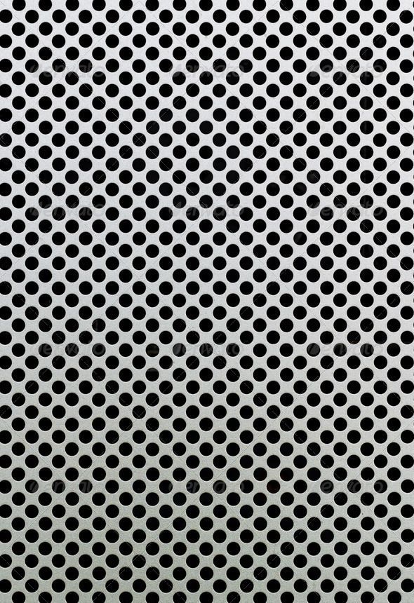 an image of a metal surface that looks like it is made out of small circles