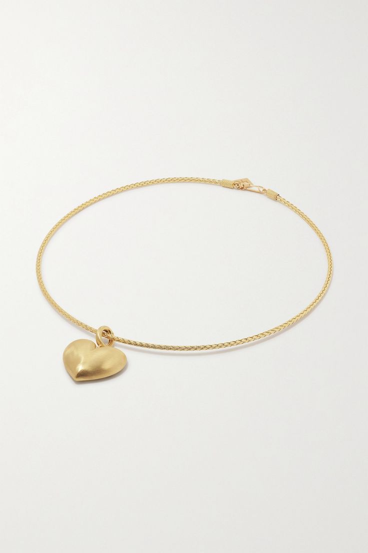 The elegant simplicity of Lauren Rubinski's cord necklace belies its meticulous artisanship. It's adorned with an oversized heart pendant, handcrafted in her Italian workshop from 14-karat gold. It looks as stunning worn solo as it does layered with your favorite chains. Adjustable Yellow Gold Necklace With Heart Charm, Adjustable Yellow Gold Heart Pendant Necklace, Key Wallet, Cross Bag, Cord Necklace, Long Wallet, Fine Jewellery Necklace, Heart Necklace, Heart Pendant