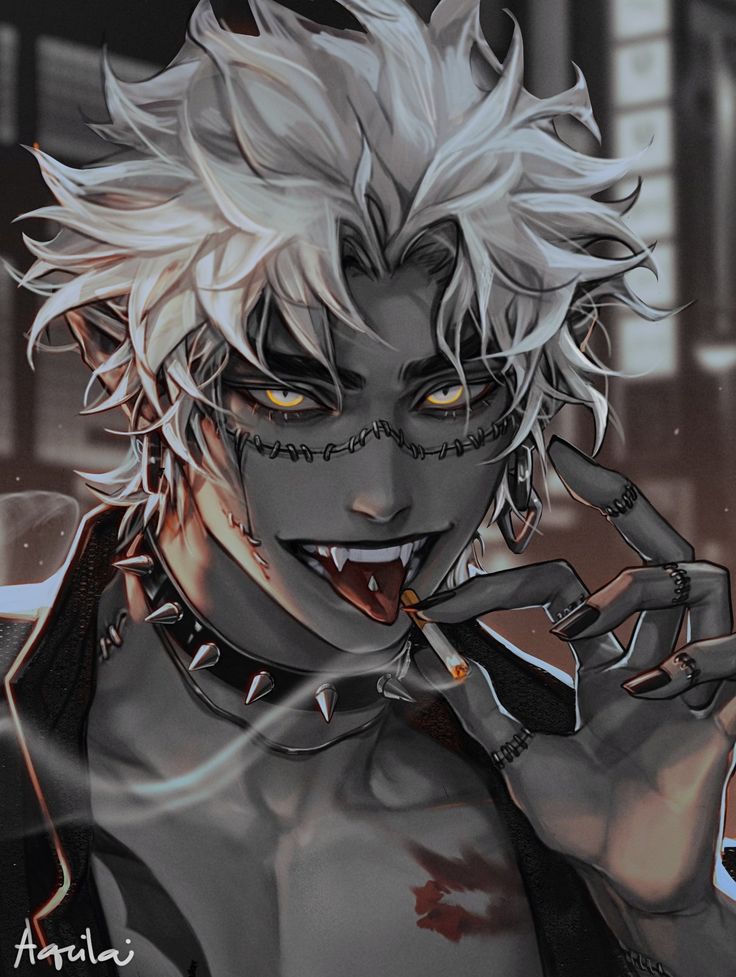 X Anime Monsters, Roleplay Characters, Hottest Anime Characters, Dark Anime Guys, I Accidentally, Demon Art, Beautiful Dark Art, Character Design Male, Cute Art Styles