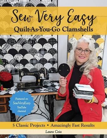 the cover of sew very easy quilts - you - go lampshells