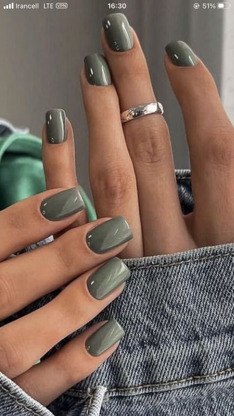 September Sns Nail Colors, Pretty Nail Colors For Tan Skin, Winter Nail Colour 2024, August Nail Inspo 2024, Fall Squoval Nails, August Nail Colors Gel, Nail Colors For Olive Skin Tone, Nail Polish Designs For Short Nails, Winter 2024 Nail Trends