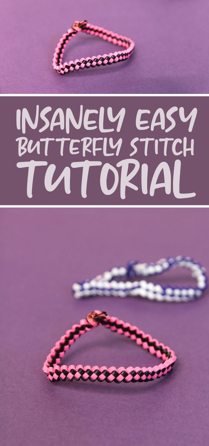 the instructions for how to make beaded bracelets with beads on them and text overlay