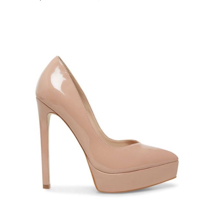 Steve Madden Dark Blush Nude Luxury Patent Pointed Toe Stiletto Heels. Size 6.5. Never Worn, They’re Not My Size Beige High Heel Court Shoes, Beige Platform Heels For Office, Office Beige Platform Heels, Beige Pointed Toe Platform Heels, Blush Pointed Toe Heels With 4-inch Heel, Feminine Platform Heels With Pointed Toe, Chic Blush Heels With Sculpted Heel, Beige High Heel Work Shoes, Chic Beige High Heel Court Shoes