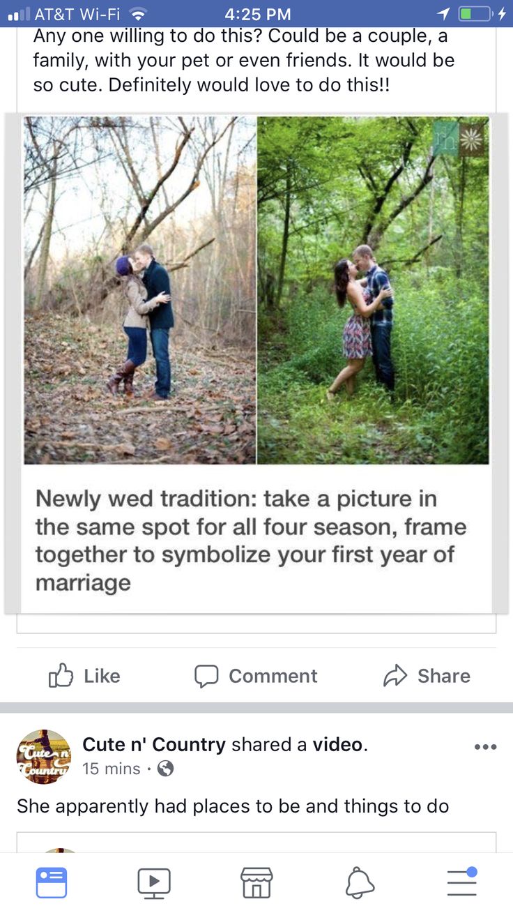 two people are standing in the woods and one person is holding his head to her chest