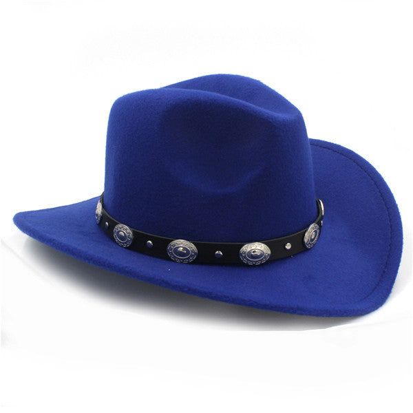 Have some fun on your weekend ride or girls night out.Brim size: 7CMHat size: 57CM adjused sizeHeight: 12CM Coast Cowgirl, Have A Beautiful Day, Felt Hat, Western Cowboy, Leather Band, Straw Hat, Have Some Fun, Gothic Fashion, Free Spirit