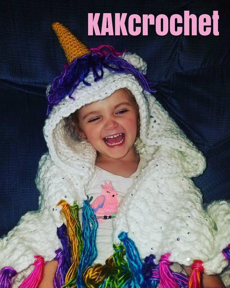 Crochet sparkly UNICORN hooded blanket with rainbow fringe. Be one of the first to have this adorable throw ♡♡ Beautiful colors, accented with fringe. The yarn used is a higher end quality that's sparkly throughout. Its washer/dryer safe. The quality of yarn I use with my items, in addition to perfecting the littlest of details are what set my shop apart. I am always open to customization as well, to make this the perfect blanket for you and/or your recipient <3 Infant (2 and under) 24x24 Pre Crochet Unicorn Blanket, Unicorn Blanket, Unicorn Hat, Alpaca Blanket, Unicorn Costume, Animal Blanket, Crochet Unicorn, Manta Crochet, Double Crochet Stitch