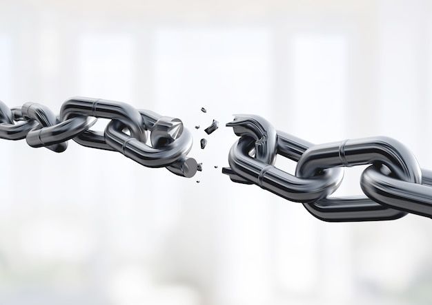 Metal chain broken break white backgroun... | Premium Photo #Freepik #photo #chain-lock #broken-chain #breaking-chains #chain Oil And Gas Industry Wallpaper, Prophetic Art, Broken White, Gas Industry, Jesus Art, Broken Chain, Metal Chain Link, Oil And Gas, Supply Chain