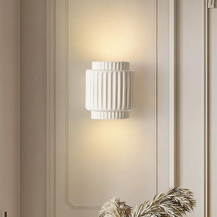 Resin semi flush mount wall lamp presenting our cylinder resin semi flush mount wall lamp, a perfect blend of elegance and simplicity for your interior design. Meticulously made, this wall lamp in macaroon cream showcases a delightful design inspired by macaroons, with soft creamy tones that bring a hint of french elegance to any area. Light up your hallway, bedroom, or living room with its gentle, warm light, establishing a comfortable atmosphere that radiates subtle sophistication. Please note that your payment does not include customs duties, local taxes or other import charges. If you have any questions about our products, please contact us and we will get back to you within 24 hours. Cylinder resin wall lamp size dia 18 cm x h 20 cm/ φ 7,1" x h 7,9″ macaron semi flush mount resin wall Bedroom Lighting Ceiling, Cream Bedroom, Bedside Lights, Bedside Wall Lamp, Chandelier Table Lamp, Low Ceilings, Cream Style, Outdoor Wall Lamps, Low Ceiling